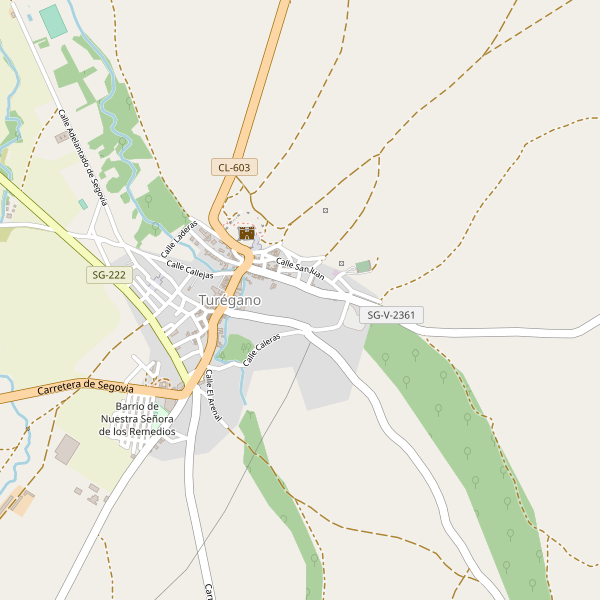 Thumbnail Mapa de cines en Turégano