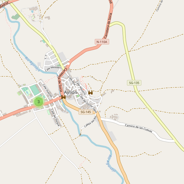 Mapa de escuelas en Ayllón Thumbnail