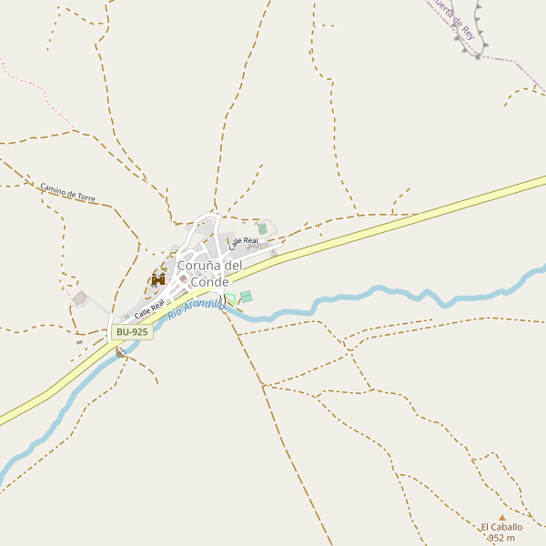 Mapa de escuelas en Coruña del Conde Thumbnail