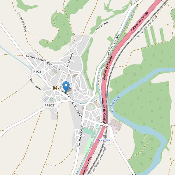 Mapa de escuelas en Dueñas Thumbnail