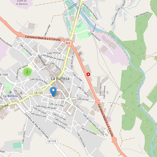 Mapa de escuelas en La Bañeza Thumbnail