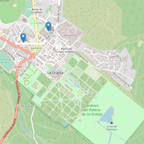 Mapa de escuelas en La Granja (SG) Thumbnail