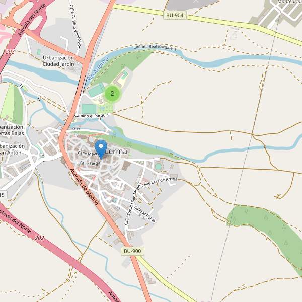 Mapa de escuelas en Lerma Thumbnail