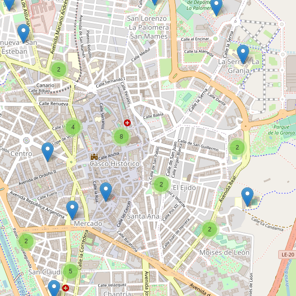 Mapa de escuelas en León Thumbnail