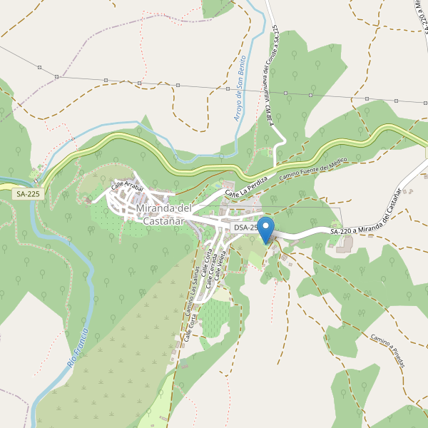 Mapa de escuelas en Miranda del Castañar Thumbnail