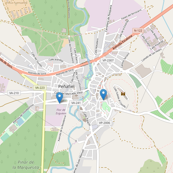 Mapa de escuelas en Peñafiel Thumbnail