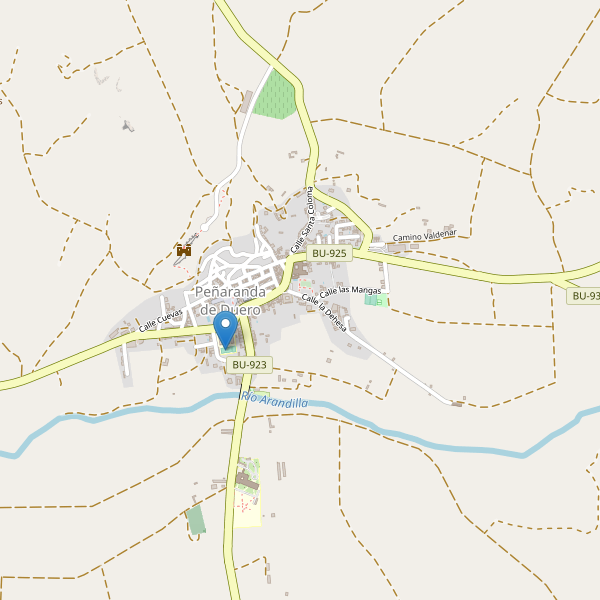 Mapa de escuelas en Peñaranda de Duero Thumbnail