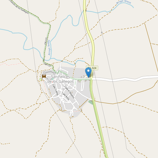 Mapa de escuelas en San Felices de los Gallegos Thumbnail