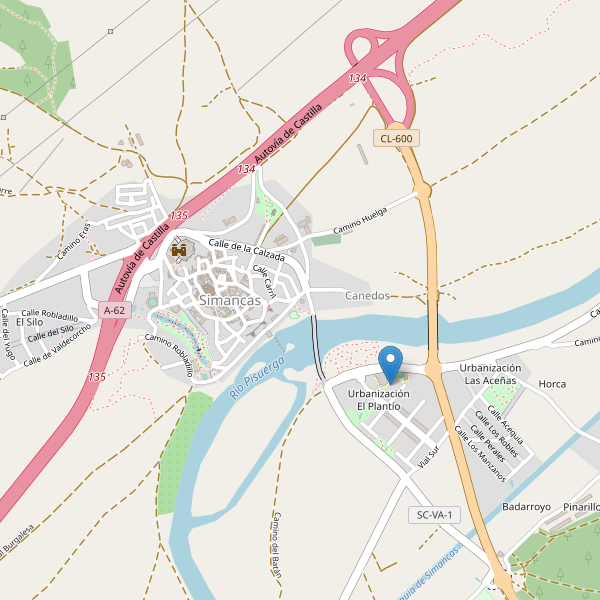 Mapa de escuelas en Simancas Thumbnail