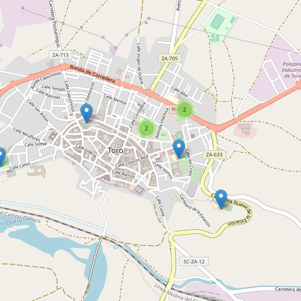 Mapa de escuelas en Toro Thumbnail