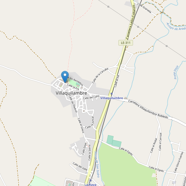 Mapa de escuelas en Villaquilambre Thumbnail