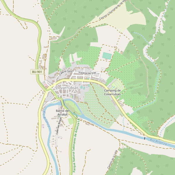 Mapa de estaciones en Covarrubias Thumbnail