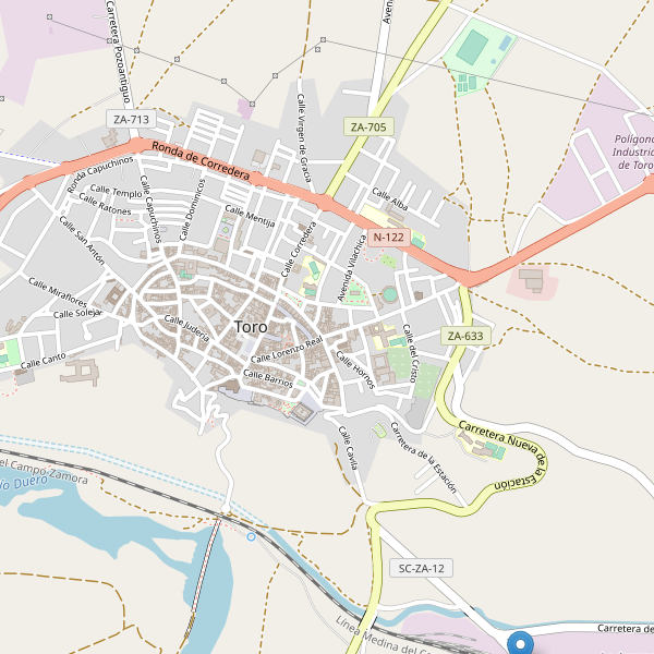 Mapa de estaciones en Toro Thumbnail