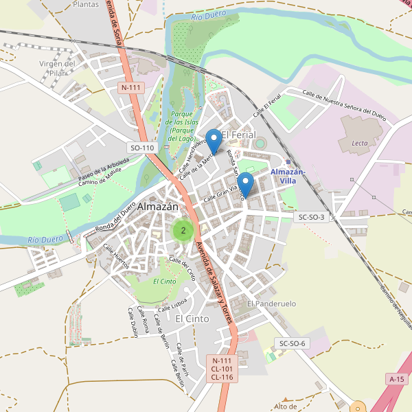 Thumbnail Mapa de farmacias en Almazán