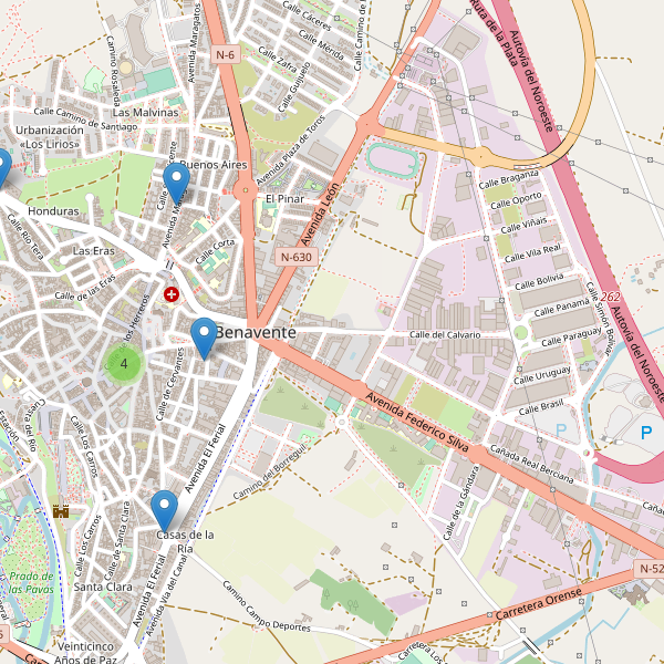 Thumbnail Mapa de farmacias en Benavente