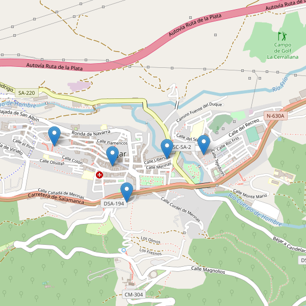 Thumbnail Mapa de farmacias en Béjar