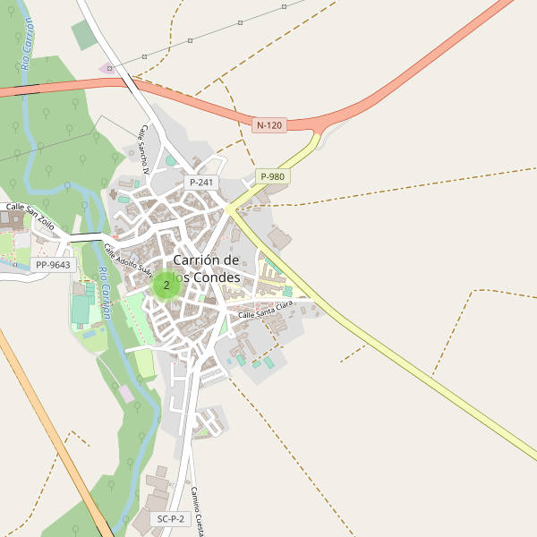 Thumbnail Mapa de farmacias en Carrión de los Condes