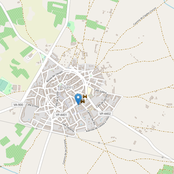 Thumbnail Mapa de farmacias en Cigales