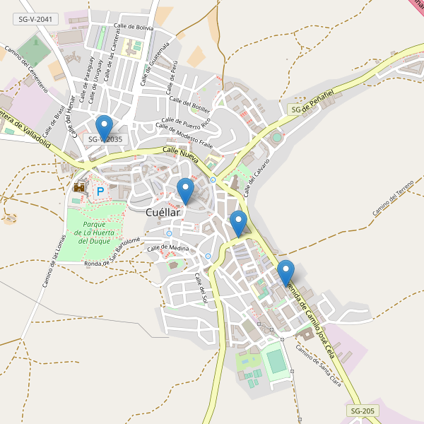 Thumbnail Mapa de farmacias en Cuéllar