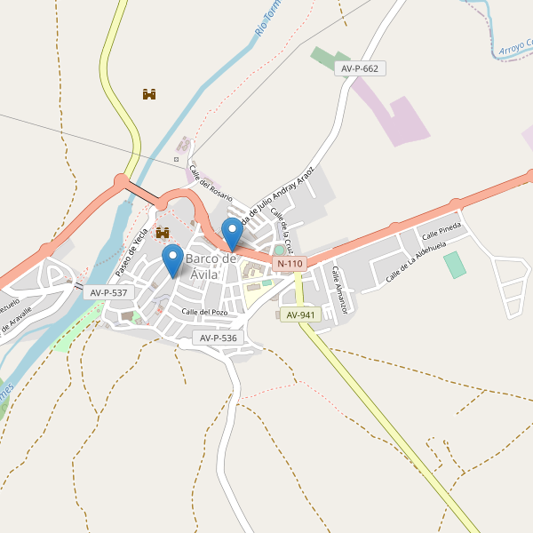 Thumbnail Mapa de farmacias en El Barco de Ávila