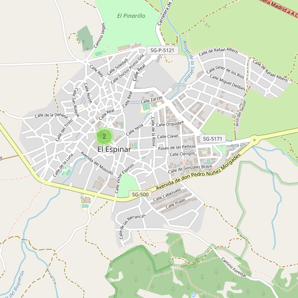 Thumbnail Mapa de farmacias en El Espinar