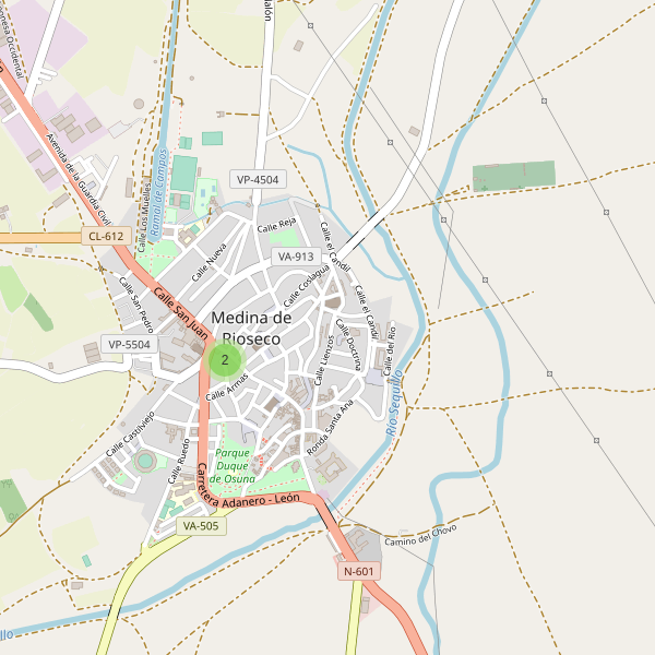 Thumbnail Mapa de farmacias en Medina de Rioseco