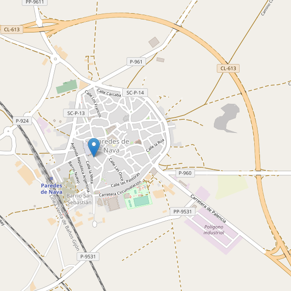 Thumbnail Mapa de farmacias en Paredes de Nava