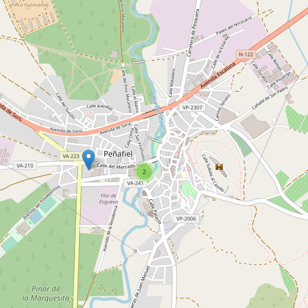 Thumbnail Mapa de farmacias en Peñafiel