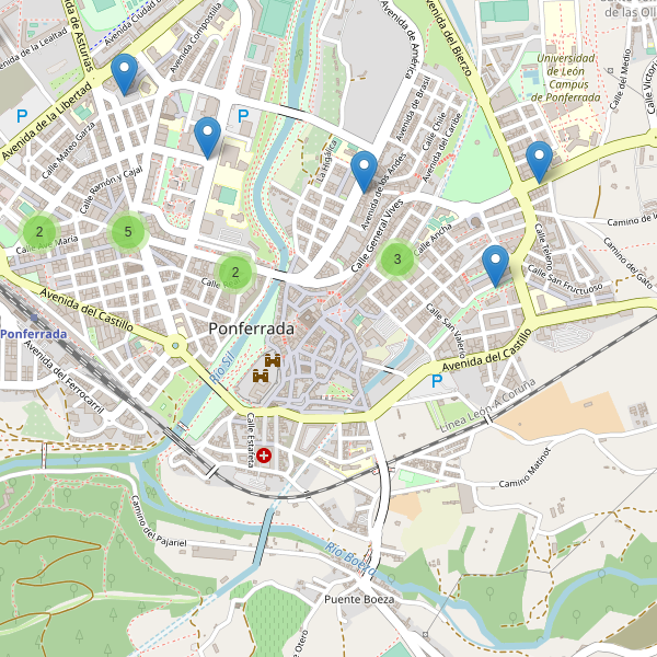 Thumbnail Mapa de farmacias en Ponferrada