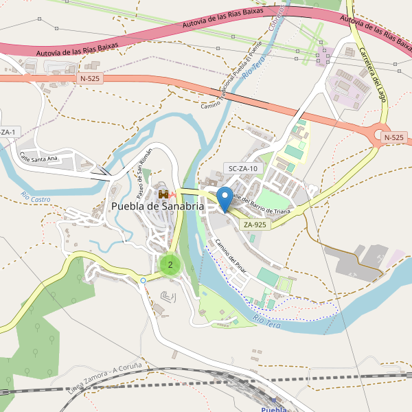 Thumbnail Mapa de farmacias en Puebla de Sanabria