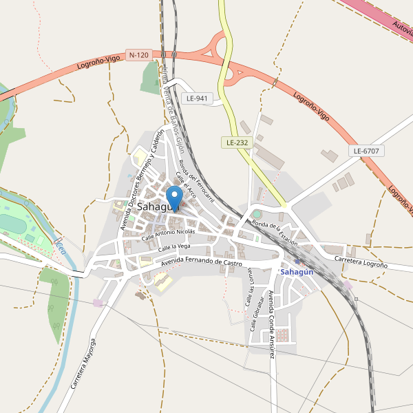 Thumbnail Mapa de farmacias en Sahagún