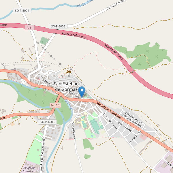 Thumbnail Mapa de farmacias en San Esteban de Gormaz