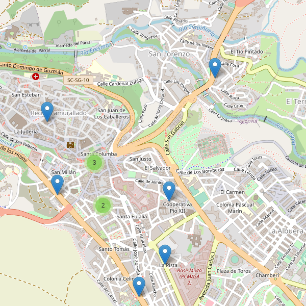 Thumbnail Mapa de farmacias en Segovia