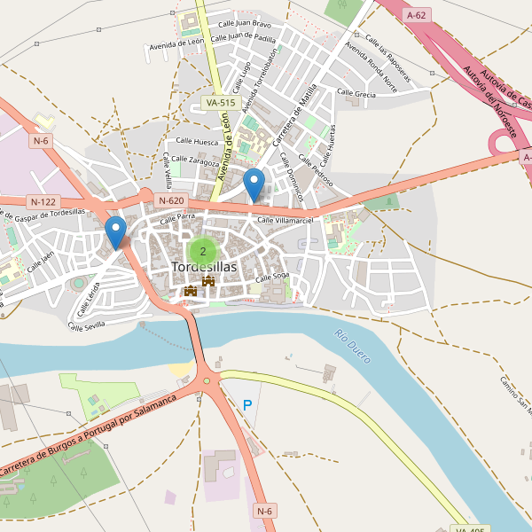 Thumbnail Mapa de farmacias en Tordesillas