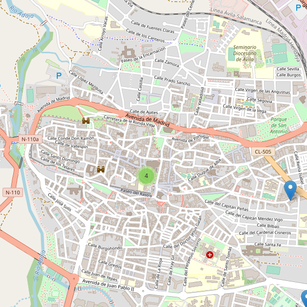 Thumbnail Mapa de farmacias en Ávila