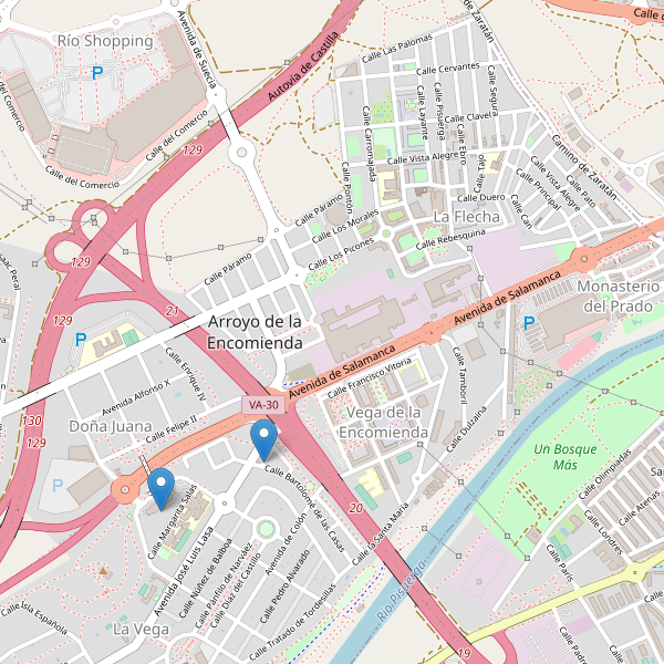 Thumbnail Mapa de hoteles en Arroyo de la Encomienda