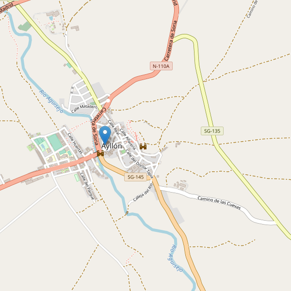 Thumbnail Mapa de hoteles en Ayllón