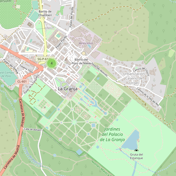 Thumbnail Mapa de hoteles en La Granja (SG)