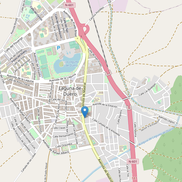 Thumbnail Mapa de hoteles en Laguna de Duero