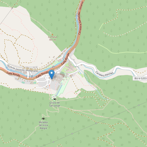 Thumbnail Mapa de hoteles en Oña