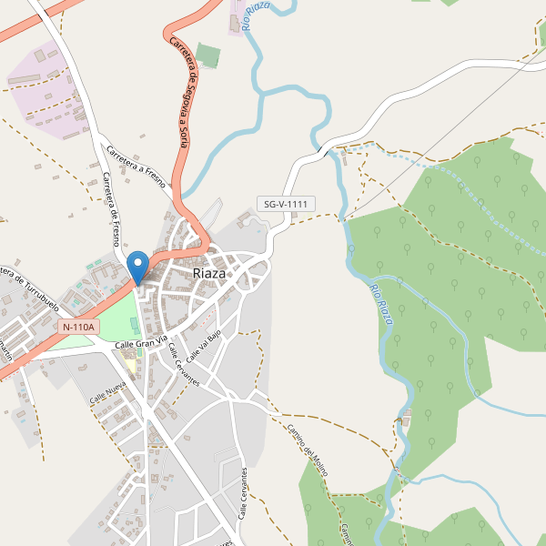 Thumbnail Mapa de hoteles en Riaza