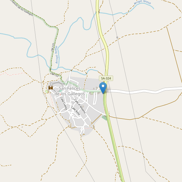 Thumbnail Mapa de hoteles en San Felices de los Gallegos