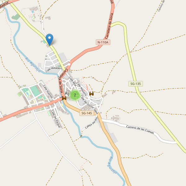 Mapa de iglesias en Ayllón Thumbnail