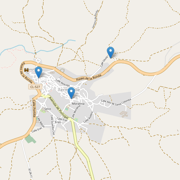 Mapa de iglesias en Fermoselle Thumbnail