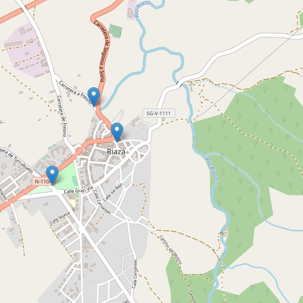 Mapa de iglesias en Riaza Thumbnail