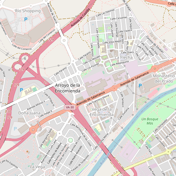 Mapa de mercados en Arroyo de la Encomienda Thumbnail