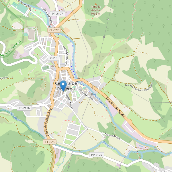 Mapa de mercados en Cervera de Pisuerga Thumbnail