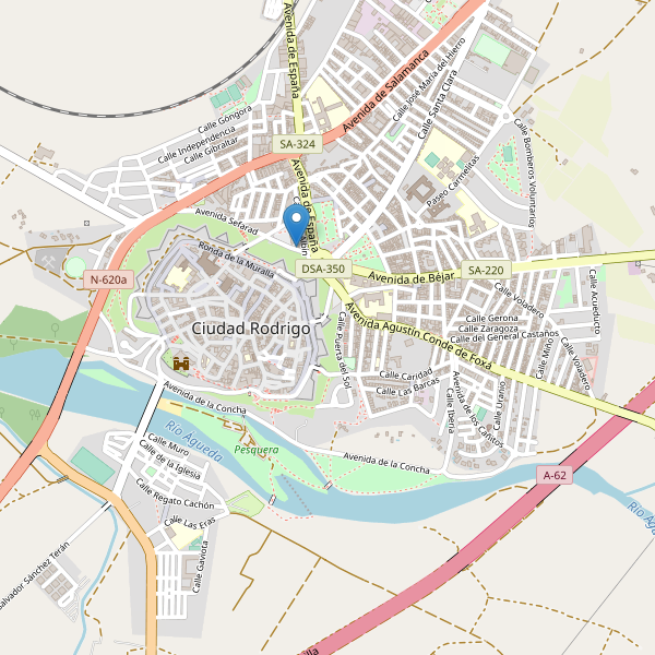 Mapa de mercados en Ciudad Rodrigo Thumbnail