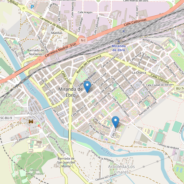 Mapa de mercados en Miranda de Ebro Thumbnail