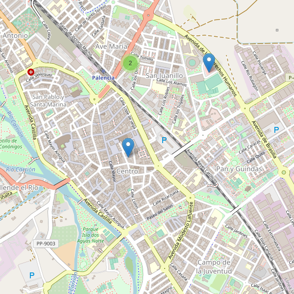 Mapa de mercados en Palencia Thumbnail